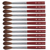 PENNELLO TONDO PELO DI PONY N. 10 - CONF.12 PZ.