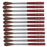 PENNELLO TONDO PELO DI PONY N. 11 - CONF.12 PZ.