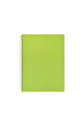 QUADERNO C/SPIRALE A4 ECOQUA QUADRETT. 0.5MM LIME
