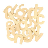 Lettere Minuscole In Legno - Set 26 Pezzi