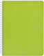 QUADERNO C/SPIRALE ECOQUA A5 1RIG CARTONATO LIME
