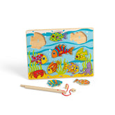 Puzzle Con Magnete Pesci