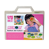 Bottoni Del Colore In Valigetta