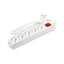 Multipresa 16 A - 5 x Shuko + Interruttore