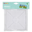 BASI QUADRATE CM. 15X15 PER PERLINE DA STIRARE - SET PZ. 2