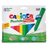 PASTELLI CERA MAXI JUMBO TRIANG. 12 COLORI