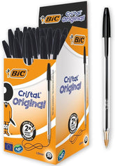 Penna Bic Cristal Nero Confezione 50 Pezzi