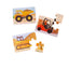 Puzzle Legno Mezzi Di Lavoro - Set 3 Pezzi