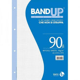 Ricambio Con Fori Rinforzati 90 Grammi Band-Up Fogli 40 4 Mm