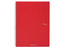 QUADERNO C/SPIRALE A4 ECOQUA QUADRETT. 0.5MM LAMPONE