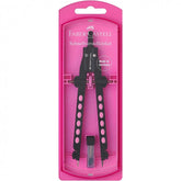 COMPASSO BALAUSTRONE FACTORY NEON ROSA FABER-CASTELL