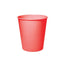 CESTINO GETTACARTA TIPO PELLE - ROSSO