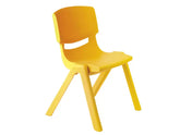 Sedia Per Scuole Materne In Ppl Seduta Cm. 30 - Giallo