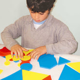 Blocchi Logici Piccoli/Medi/Grandi - Confezione 90 Pezzi