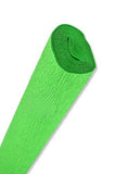 CARTA CRESPA - ROTOLO CM.50X250 - VERDE FLUO