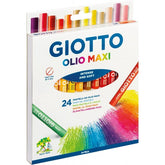 PASTELLI OLIO GIOTTO 24 COLORI