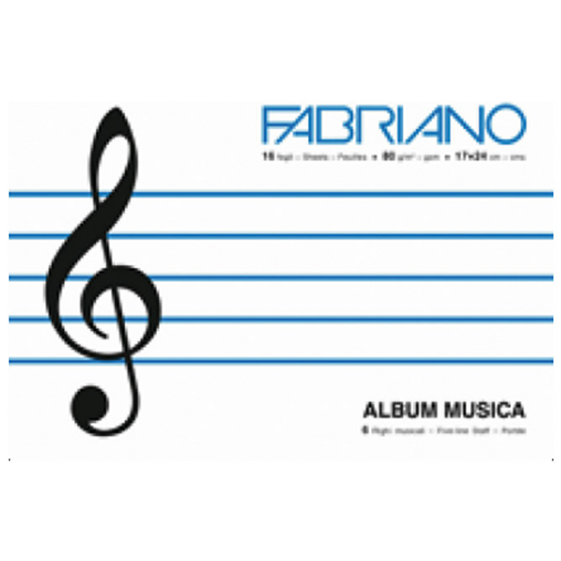 ALBUM MUSICA FABRIANO 17X24