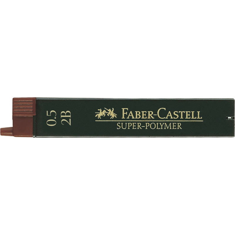 MINE FABER CASTELL 0.5MM CF.12 2B