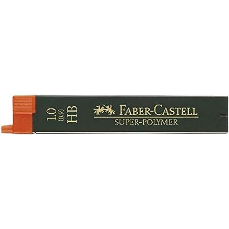 MINE FABER CASTELL 0.9MM CF.12 H B