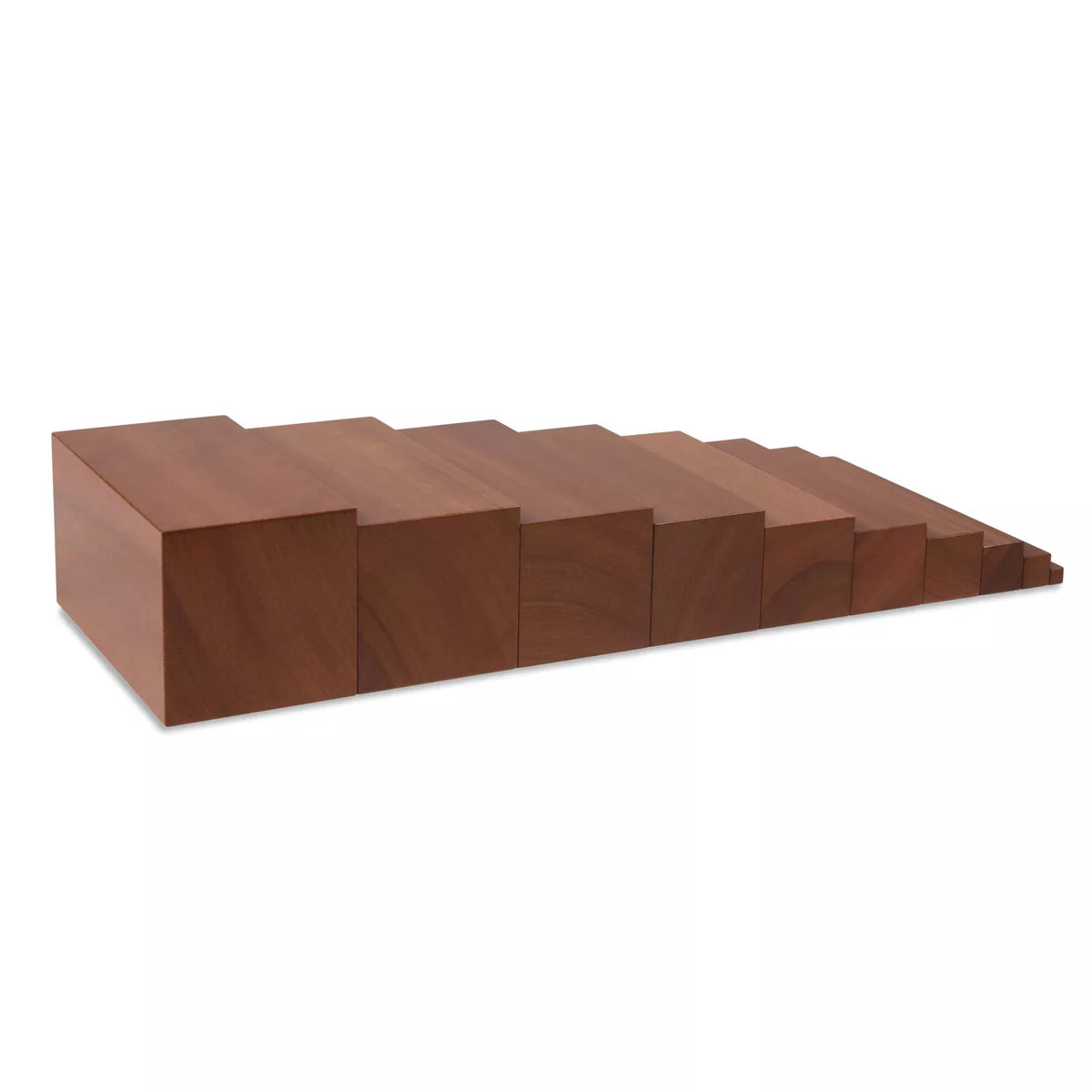 SCALA MARRONE (FINITURA CON VERNICE TRASPARENTE)