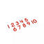 NUMERI 1-10, VERSIONE INTERNAZIONALE
