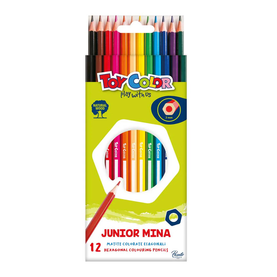 PASTELLI JUNIOR TOYCOLOR 12 COLORI Immagine principale del prodotto