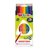 PASTELLI TRIANGOLARI TOYCOLOR 12 COLORI