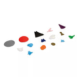 SIMBOLI GRAMMATICALI IN PLASTICA, 10 SET