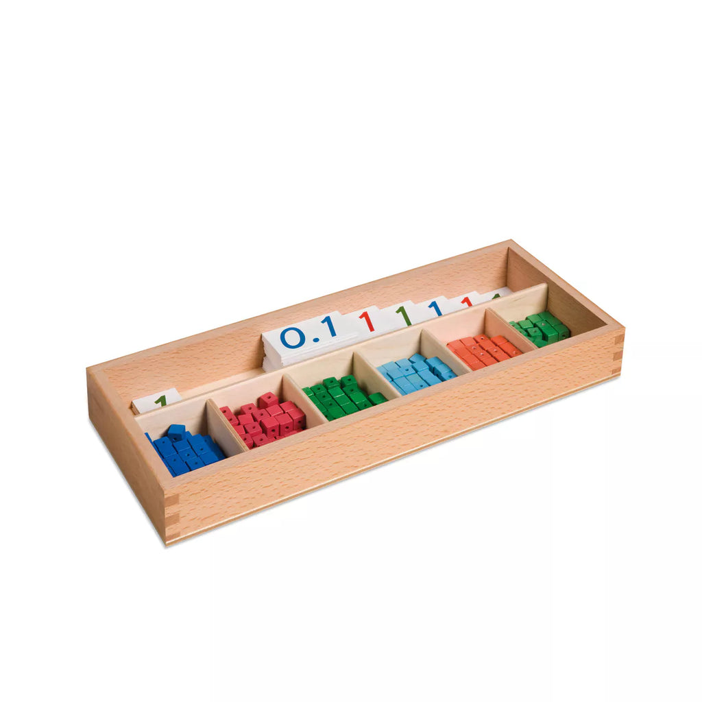 MATERIALE PER TAVOLA DEI NUMERI DECIMALI