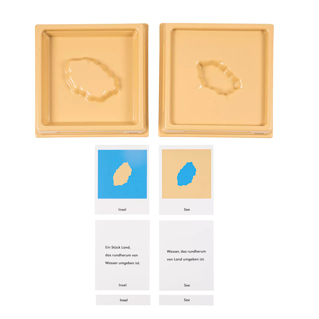 FORME DELLA TERRA E DELL'ACQUA 1 SET