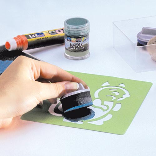 TAMPONI TONDI - BUSTA 10 PEZZI - DIAM. CM.4