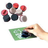 TAMPONI TONDI - BUSTA 10 PEZZI - DIAM. CM.4