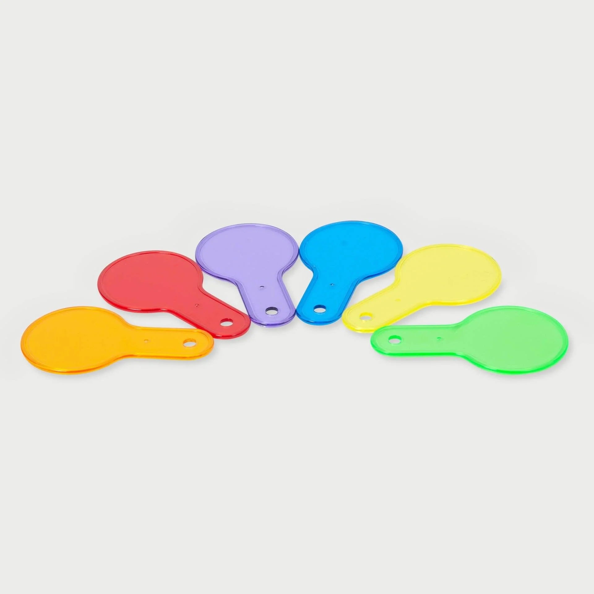 PALETTE COLORATE TRASPARENTI  ESACROMIA - SET 6 PZ