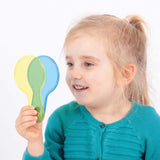 PALETTE COLORATE TRASPARENTI  ESACROMIA - SET 6 PZ