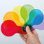 PALETTE COLORATE TRASPARENTI  ESACROMIA - SET 6 PZ