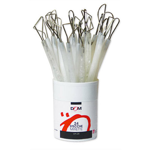 STECCHE/MIRETTE CM.20 - BARATTOLO 24 PEZZI