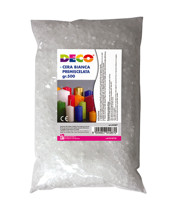 CERA PRONTA BIANCA - CONFEZIONE GR.500