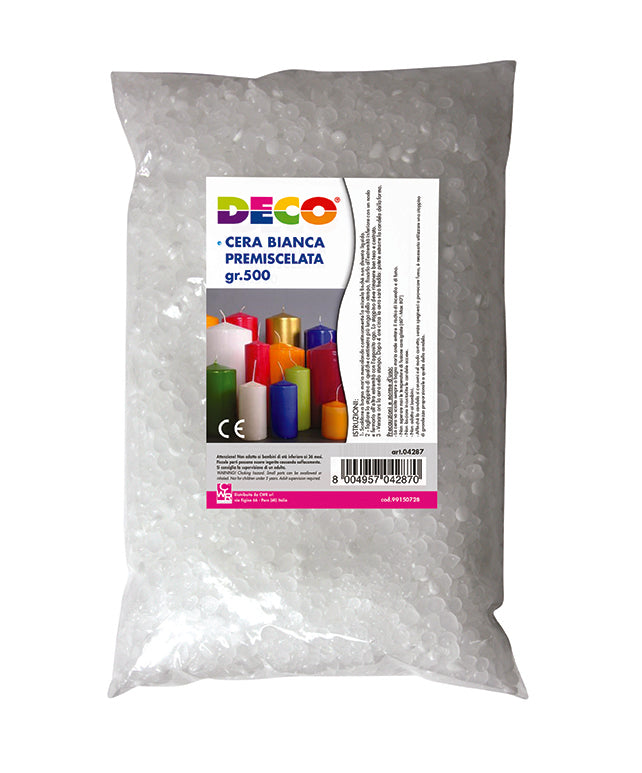 CERA PRONTA BIANCA - CONFEZIONE GR.500