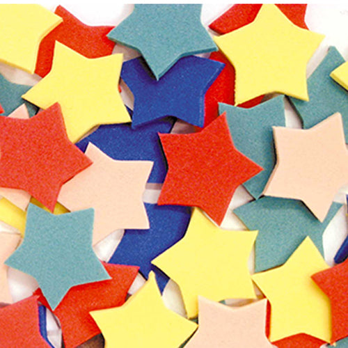 FORME EDUCATIVE EVA - CONF. 4 BUSTE 100 PZ. - STELLE Immagine principale del prodotto