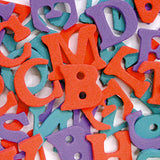 FORME EDUCATIVE EVA - CONF. 4 BUSTAE 78 PZ. - LETTERE