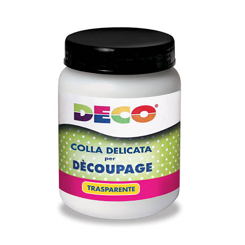 COLLA DELICATA PER DECOUPAGE - BARATTOLO ML.250 Immagine principale del prodotto