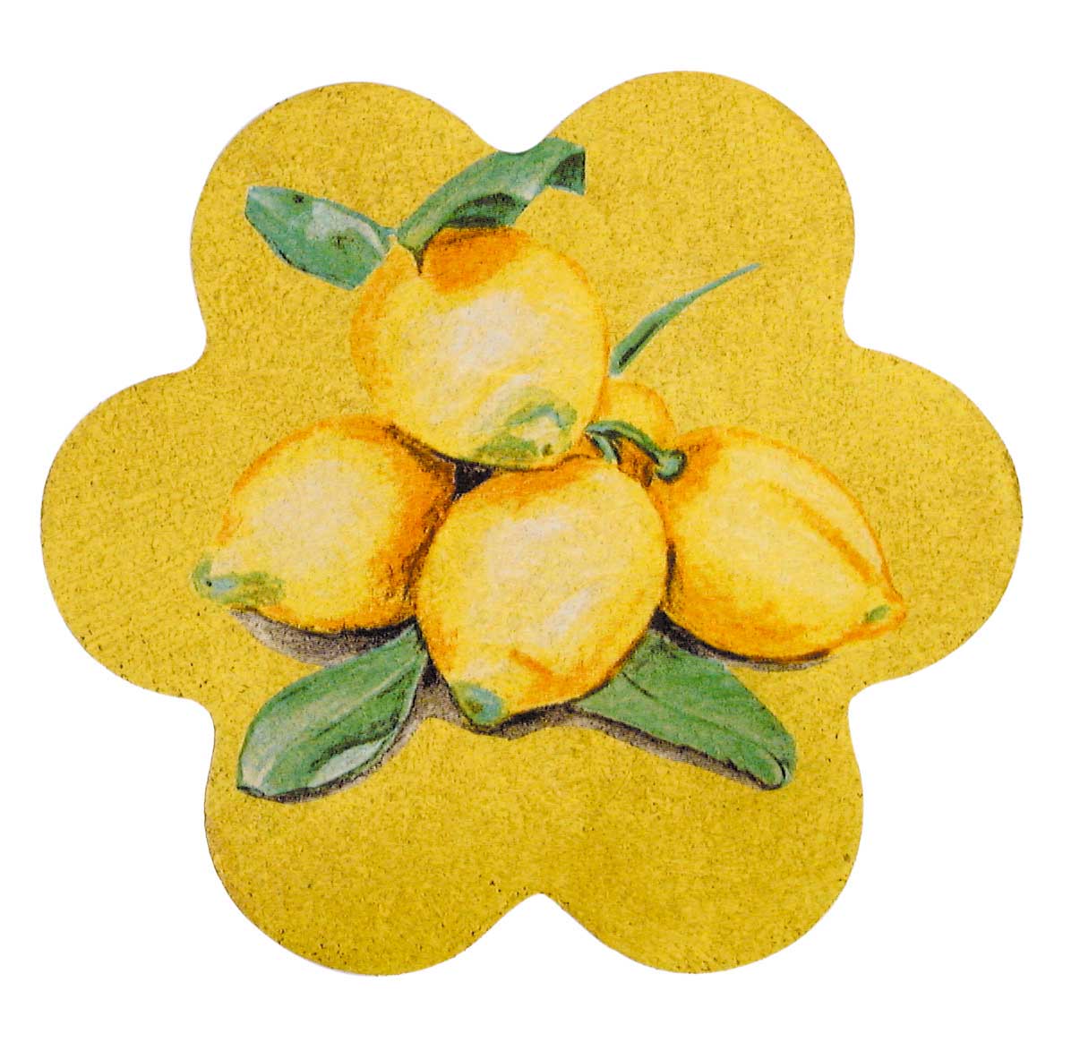 FIORI IN SUGHERO DIAM. CM.20 - SPESSORE MM.6 - CON