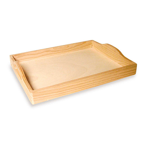 VASSOIO IN LEGNO CON MANICI CM.30X40 Immagine principale del prodotto