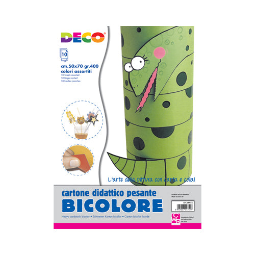 CARTONCINI CM.50X70 GR.400 - CONF. 10 PZ. - COLORI