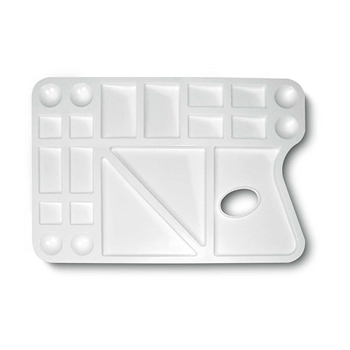 TAVOLOZZA PLASTICA CM.25X35 - 20 SCOMPARTI Immagine principale del prodotto