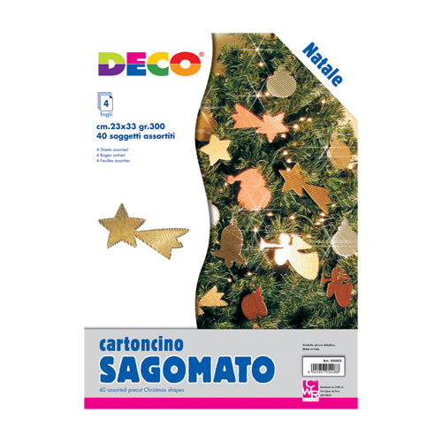SOGGETTI FUSTELLATI CM.23X33 - CONF. 4 FG. - ASS.