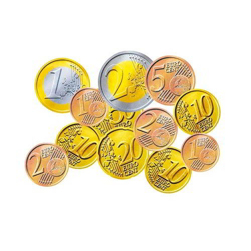 MONETE EURO - SCATOLA 148 PEZZI - ASSORTITE