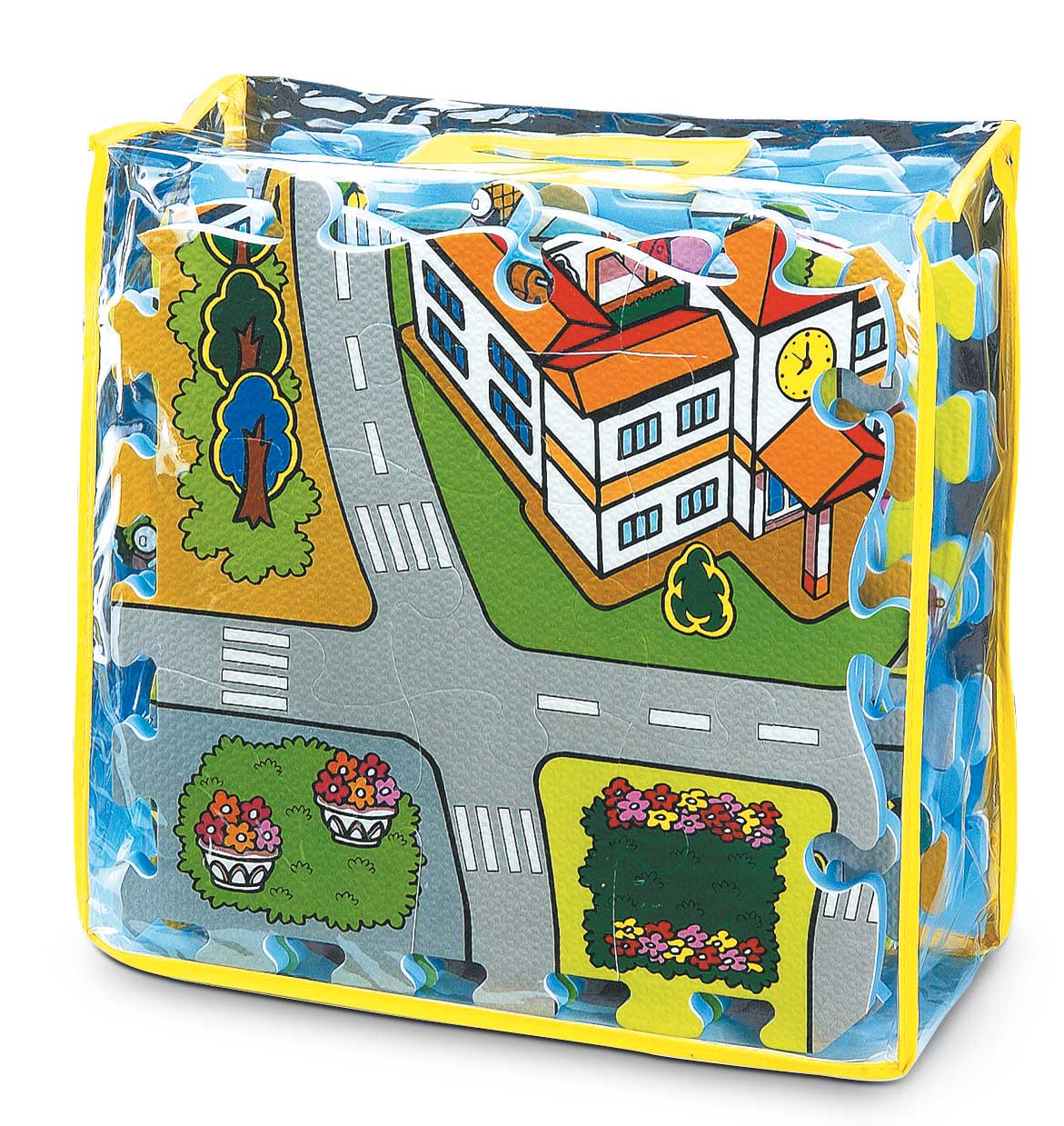 Puzzle Eva Città Cm. 92X92X1,4