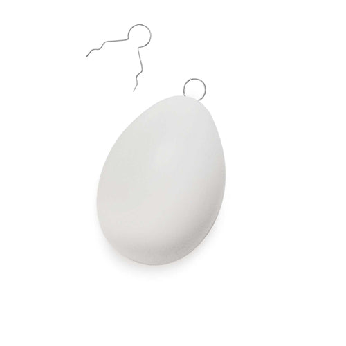 GANCI ACCIAIO PER UOVA E SFERE - CONFEZIONE 100 PE