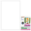 VELINA CM.50X76 - BUSTA 24 FG. - BIANCO